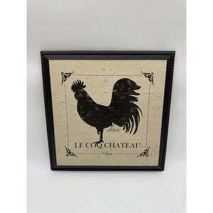 Farmhouse Rooster LE COQ CHATEAU PAIRS